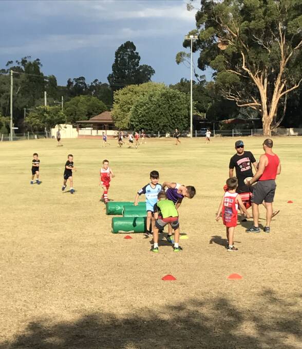 Fun Footy Fridays has three sessions that are aimed to bring young children into the Rugby League clubs.