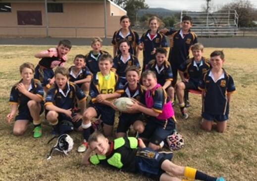 The Mudgee Public School squad are through to the sixth and final round. Photo supplied.