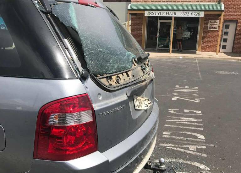 Rebekah Piscioneri's vehicle was damaged while parked in Byron Place, leading to her pushing for CCTV coverage in the area.