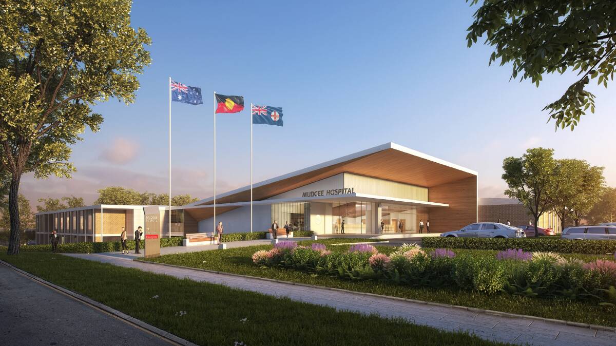 ALMOST: The new Mudgee Hospital redevelopment is on track to be completed in 2020. FILE