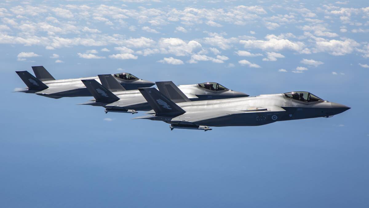 The F-35A Lightning II.
Photo: Commonwealth of Australia, Department of Defence