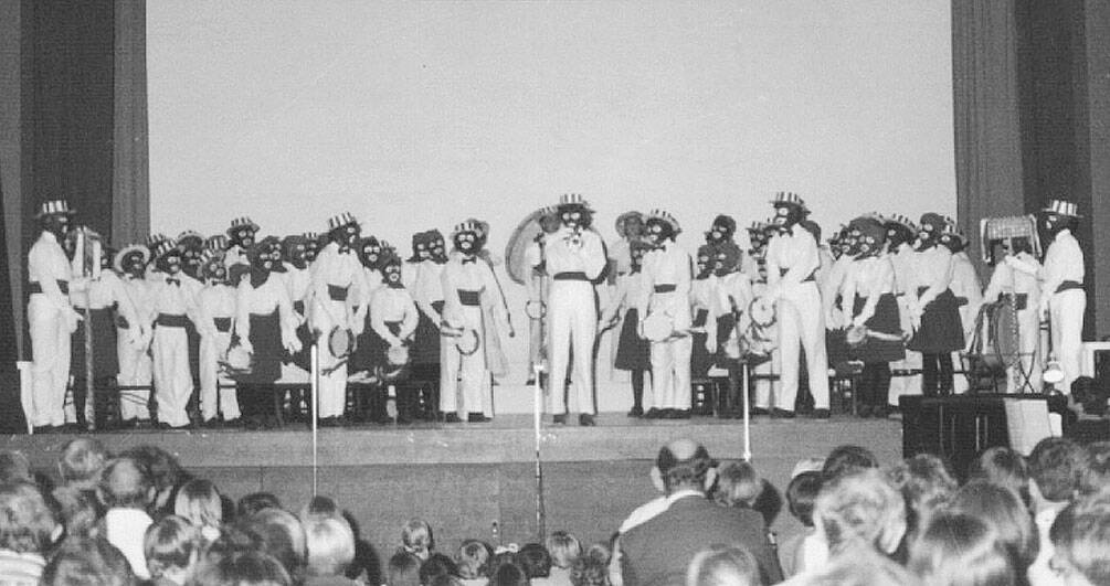 A 1983 St Matthews Central School production of The Minstrel Show at the Civic Theatre.