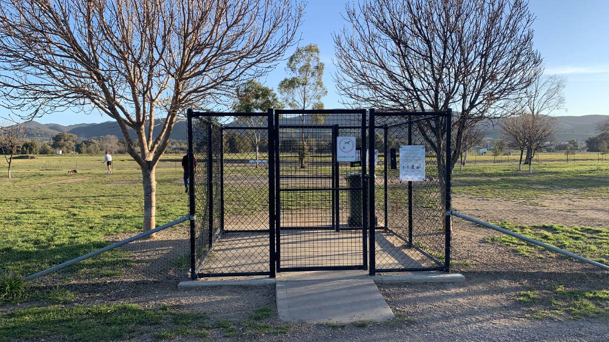 CURRENT: The off-leash dog park as it is today, what feedback would you have for Council about a new one? Photo: Benjamin Palmer