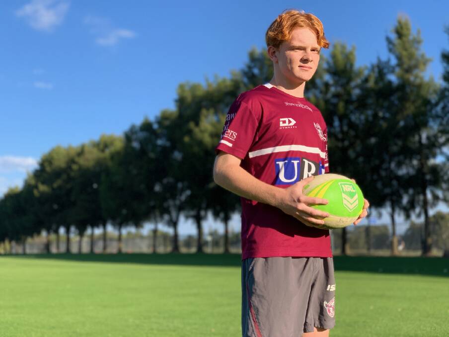 Joey is hoping to inspire others through the game of rugby league. Photo: Benjamin Palmer