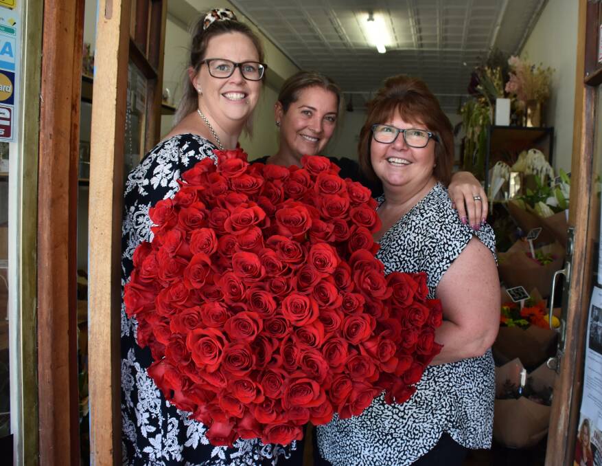 Alyce, Kelly and Margo from Mudgee Florist on Church.