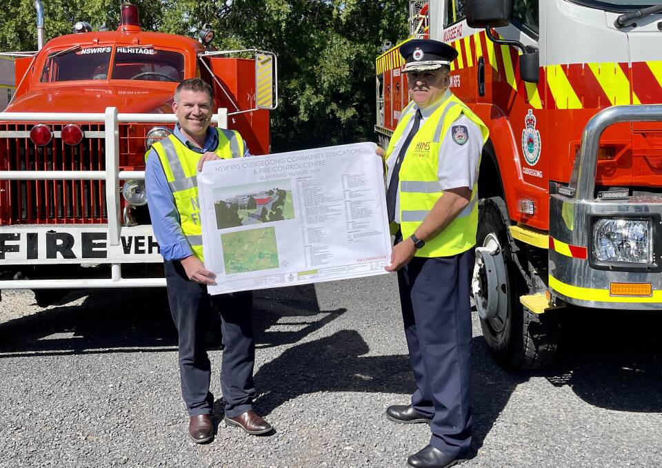 Dugald Saunders, and Deputy Commissioner Field Operations Peter McKechnie. Photo: Supplied
