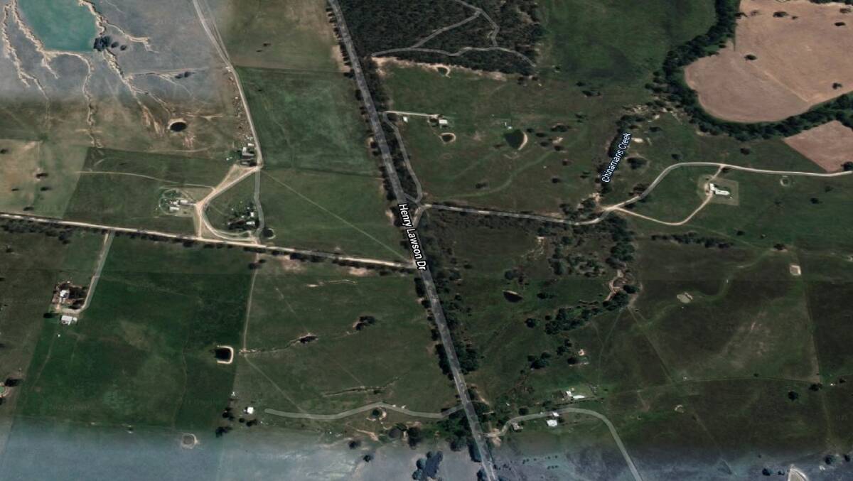 The intersection of Drews Lane and Henry Lawson Drive. Image: Google