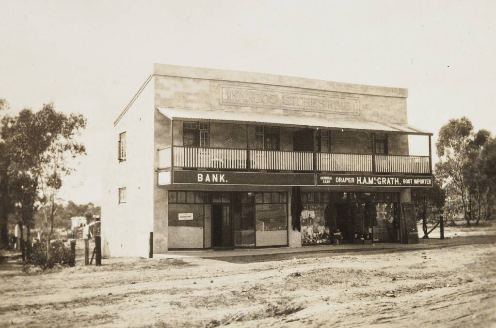 Kandos Stores from NSW State Library Collection, by Myles Dunphy 1921.
