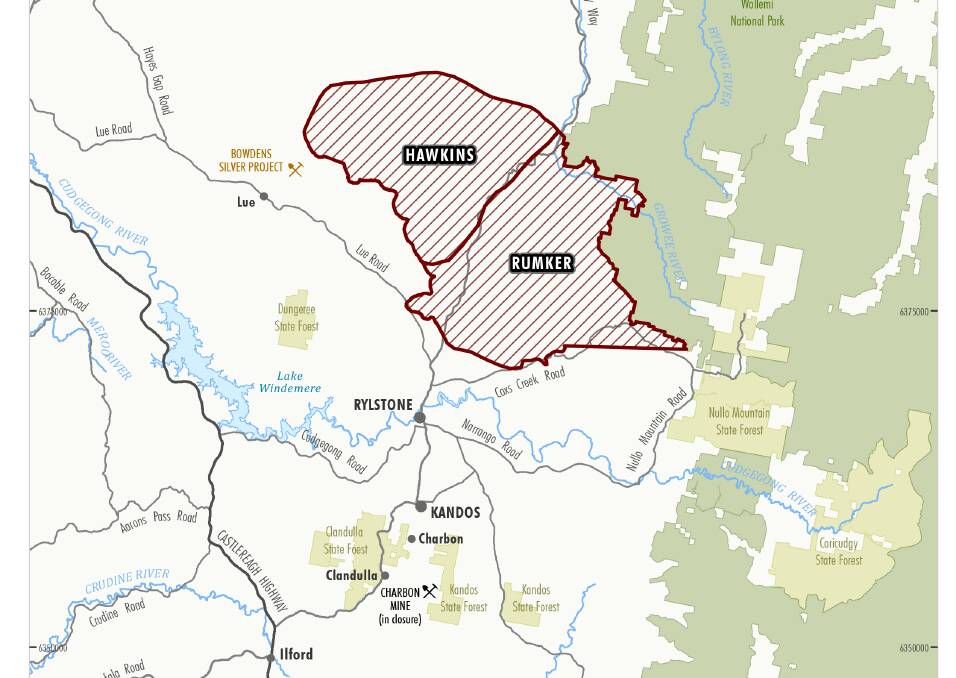 The potential release map (cropped) from the NSW Planning website.
