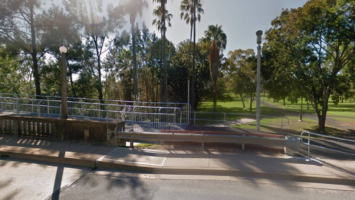 A view from the road of the entrance to closed area.
Photo: Google Maps