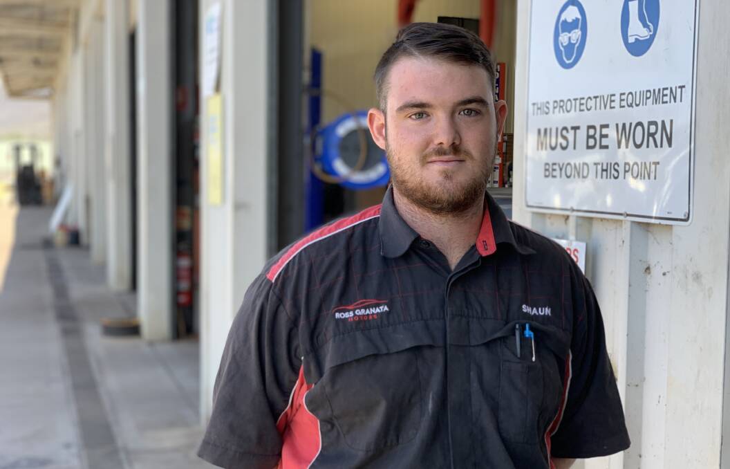 Shaun Mooney said he's thankful he was given the change to tour the Holden facility so recently. Photo: Benjamin Palmer