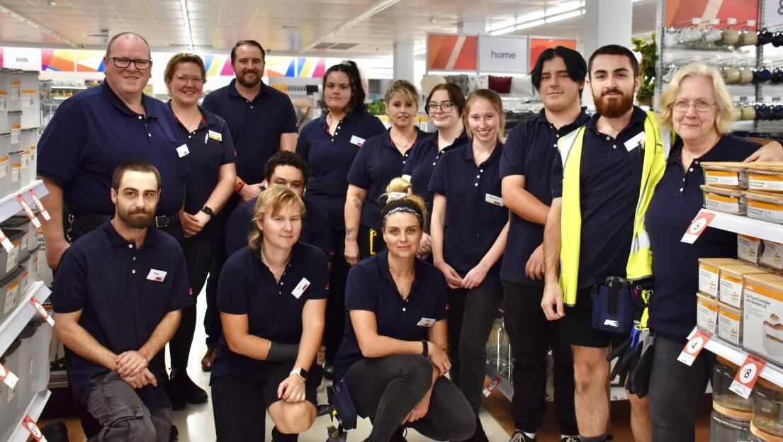 The staff at KHub Mudgee in-store on Thursday ahead of its opening on Friday morning.