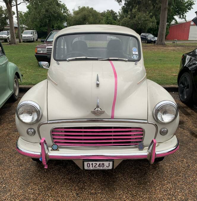 Plenty of classic and modern cars were on show, some with a little bit of pink flair.