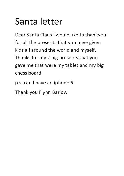 Letters to Santa | Interactive