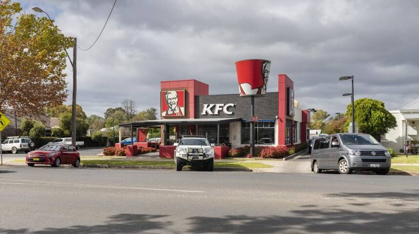 GOING, GOING: Mudgee's KFC site is for sale.