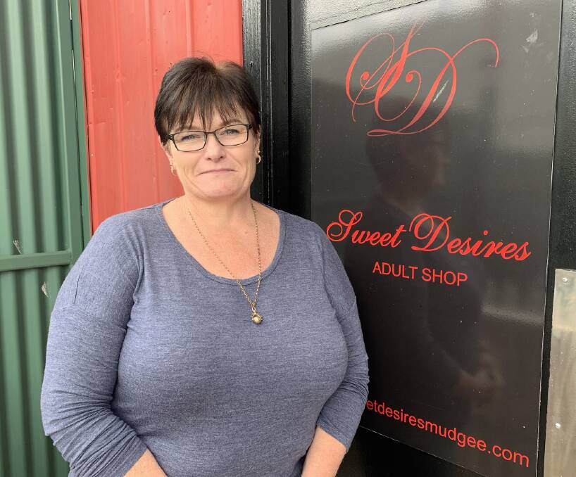 STILL OPEN: Sweet Desires owner and manager, Kerrie Robertson. Photo: Benjamin Palmer
