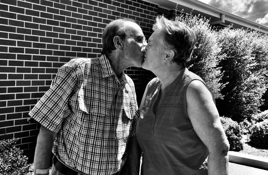 SOULMATES: Lynne and Rob Waller are as in love as they've ever been. Photo: Lilli Thompson