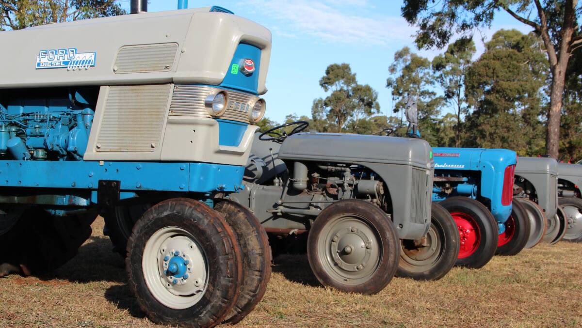 A variety of tractors will be offered.