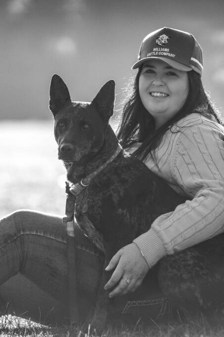 Lily and her dog. Photo: Emily H Photography 