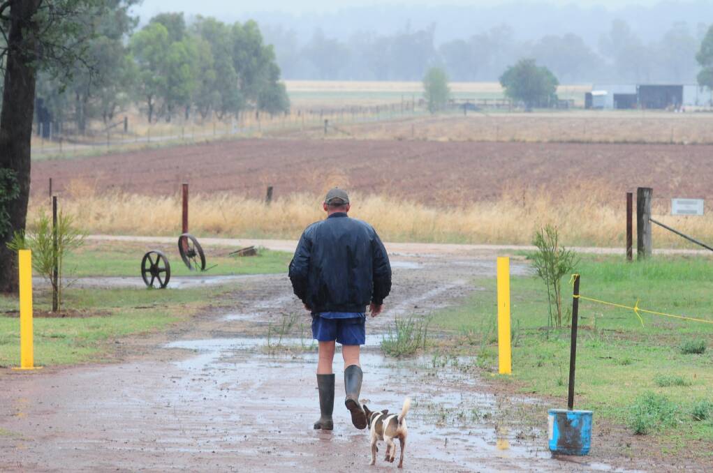RAINY DAYS: Much needed rain has fallen across the region this week. Photo: FILE
