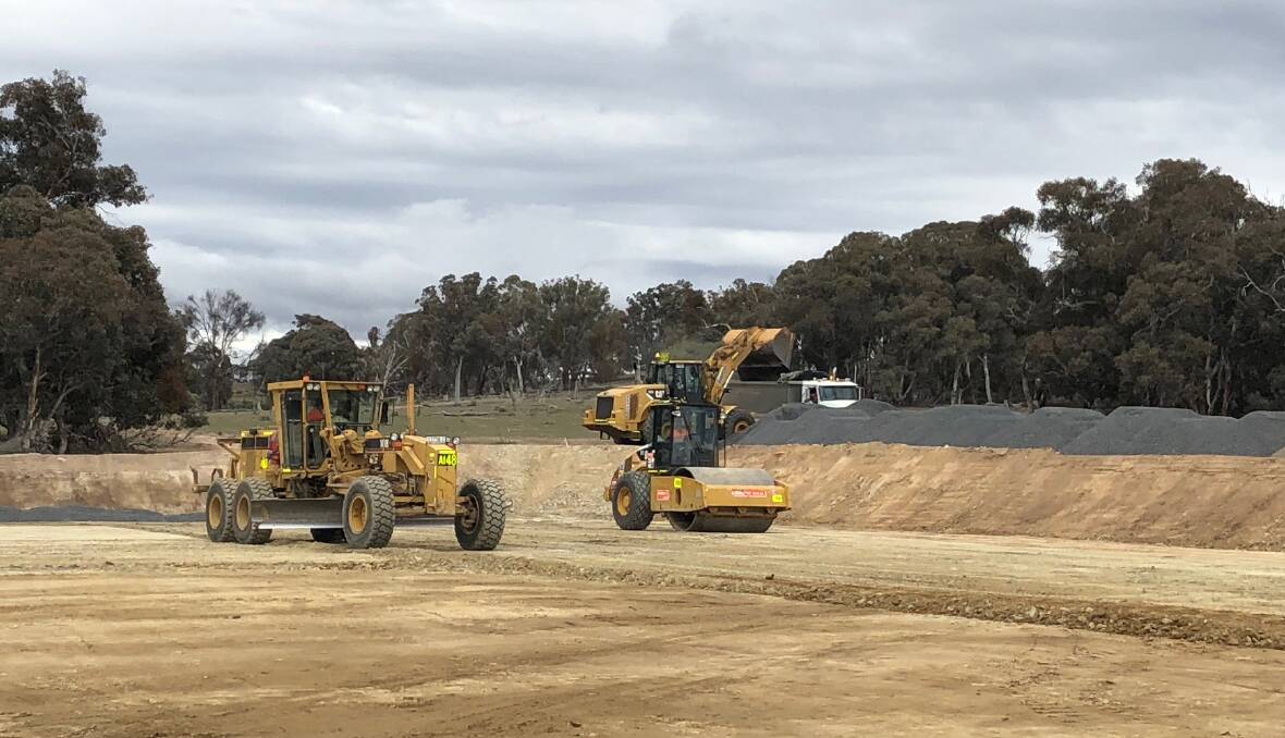 CONSTRUCTION STARTS: Crudine Ridge Wind Farm's construction has started with the site to be operational by late 2019. Photo: SUPPLIED 101518crudine2
