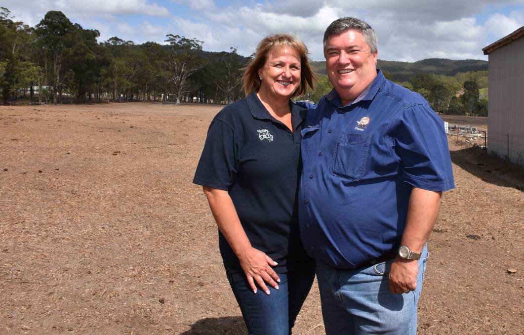 HELP IS HERE: Rural Aid founders Tracy and Charles Alder say the new Bathurst region rural mental health counsellor will save lives. Photo: FILE