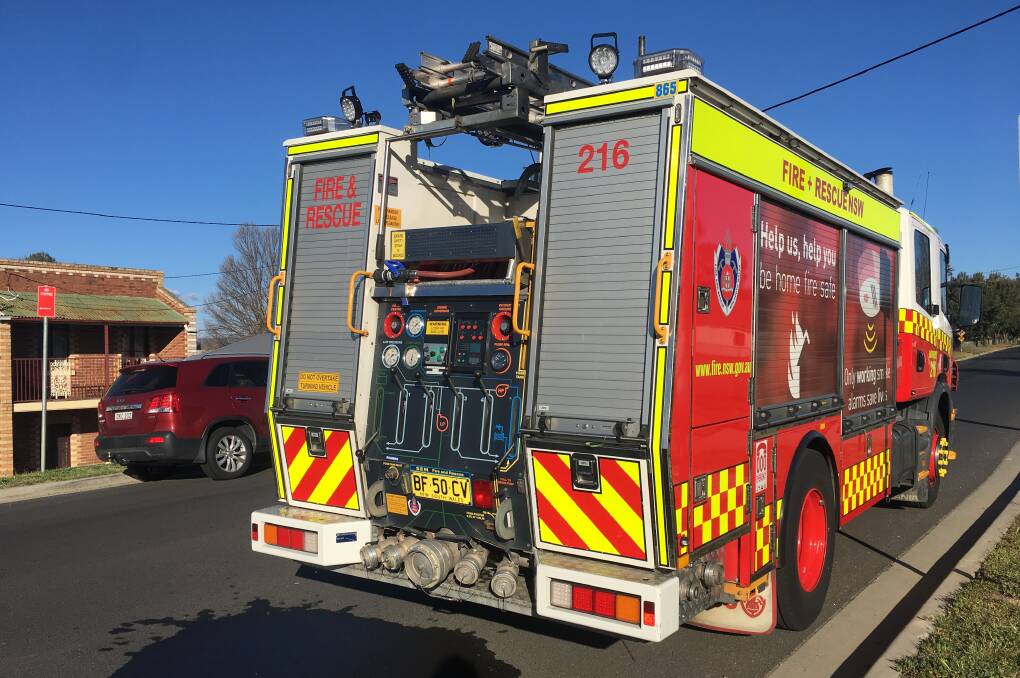 RESPONSE: Fire and Rescue NSW Bathurst Station Officer Sandy Collins says calling the station, rather than triple-0, actually delays the response. Photo: NADINE MORTON