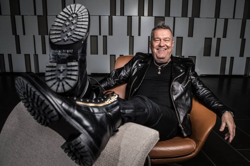 BOOTS ON: Jimmy Barnes will be performing in Tullamore in the Central West on November 2. Tickets go on sale May 31. Photo: JASON SOUTH