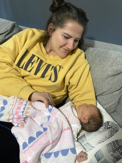 VOICE FIGHT: Molly Davis fears her daughter may need a tracheostomy. Picture: supplied
