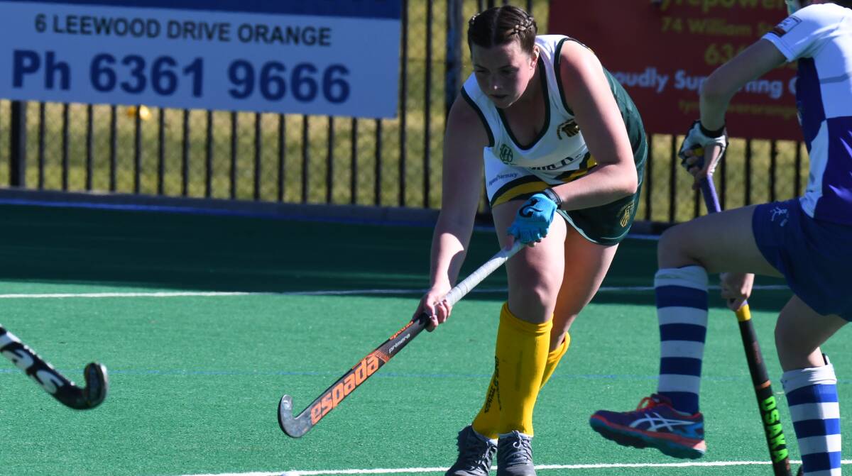 BACK SOON: Madie Smith and her CYMS' teammates will be eligible to play Premier League Hockey from July 18 onwards. Photo: JUDE KEOGH