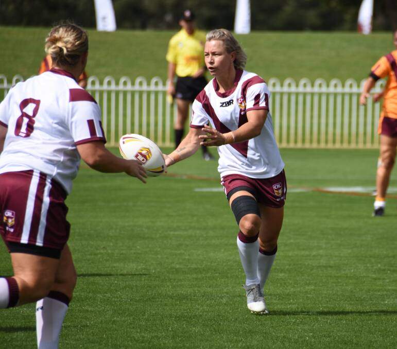 INSTRUMENTAL: Northern coach Michael Young gave praise to his starting hooker Kylie Hilder. Photo: Jake Humphreys