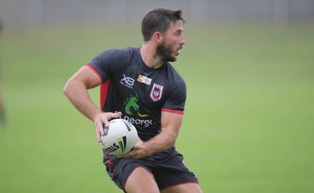 NEW RECRUIT: Ben Hunt joined the Red V on a six million dollar deal after 2017 and all eyes will be on the former Brisbane Bronco this season. Photo: John Veage 