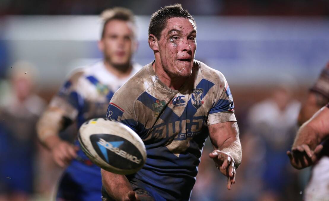 TIRELESS WORKER: Gulgong's Josh Jackson has played all 20 games for the Canterbury Bulldogs so far in 2018. Photo: AAP