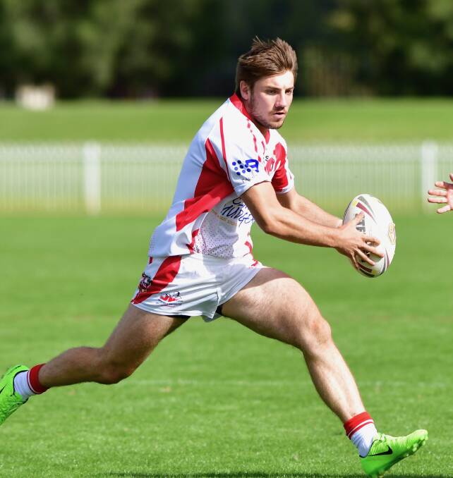 THE X FACTOR: Mudgee's Nathan Orr will return to the centres this weekend after a stint on the wing.