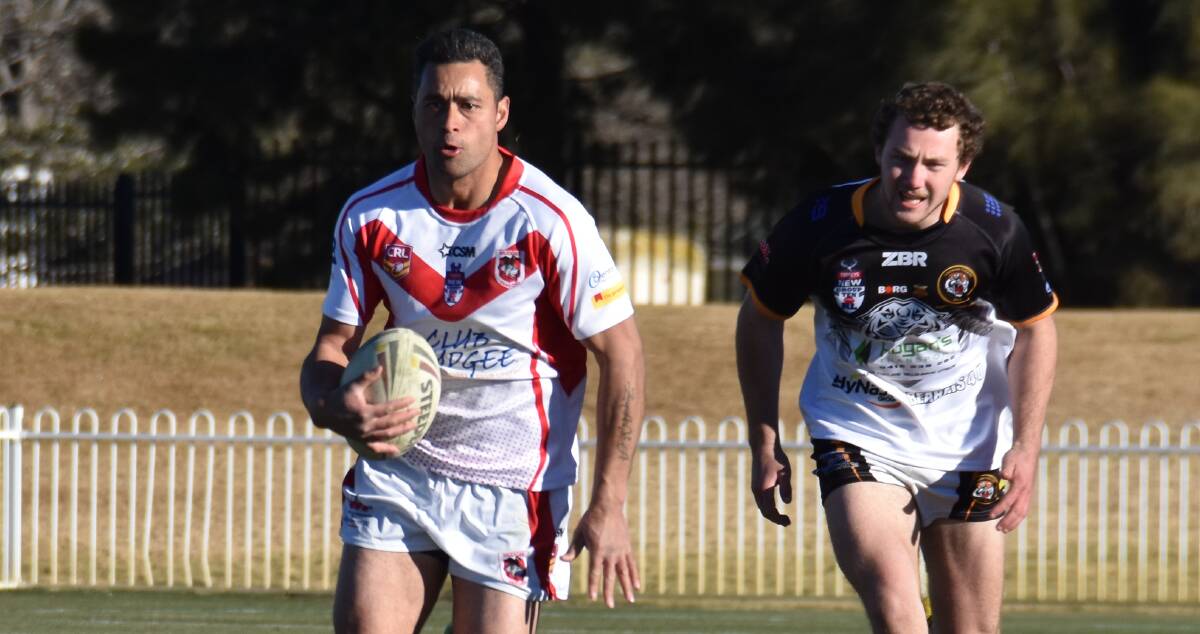 IMPACT: Since moving to Mudgee from St Pat's Gary Reilly has had a positive influence on the Dragons' premier league side. PHOTO: Jake Humphreys