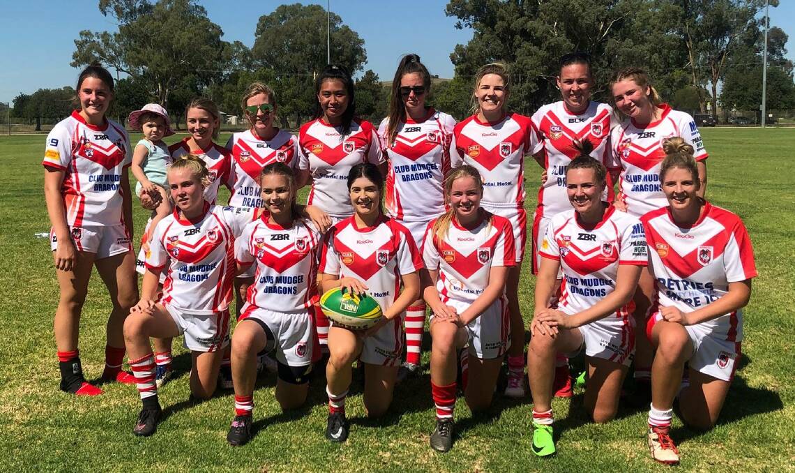 RED N' WHITE DELIGHT: Mudgee's league tag side won three games on Sunday with the only loss coming to eventual champion Bathurst St Pat's. 