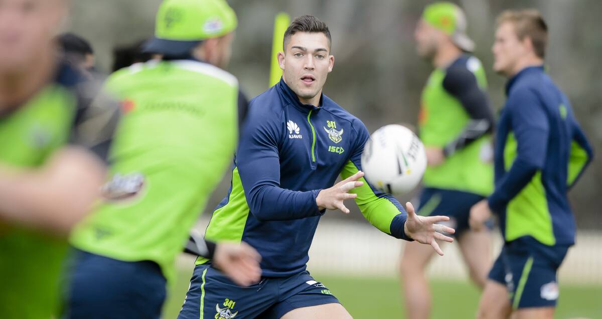 IN TOWN: Raiders' young gun Nick Cotric will be at the public Captain's Run on Saturday 