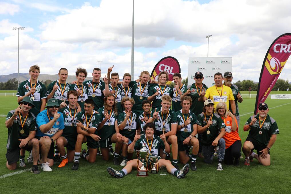 NUMERO UNO: The Western Rams were too good on Saturday, taking out Illawarra South Coast 22-10 and securing the Andrew Johns Cup. Photo: Simone Kurtz.