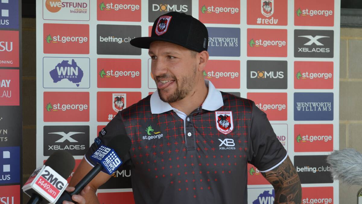 A NEW PARTNER: Gareth Widdop is looking forward to a season of stability as he's set to have former Brisbane maestro Ben Hunt alongside him all year. Photo: Mark Rayner.