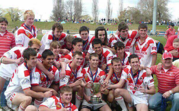 THROWBACK: Can you spot Tom Baddock, Corin Smith and Sebastian Flack? This was their under 18s grand final photo.
