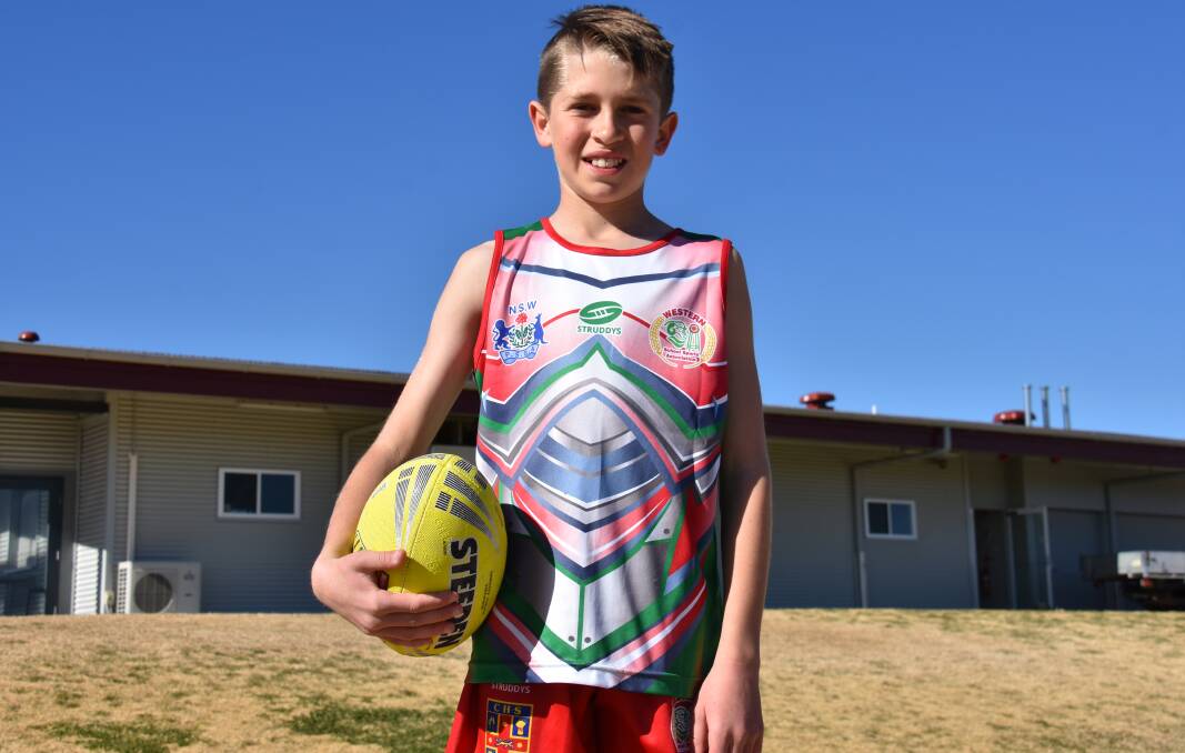 PROSPECT: Cudgegong Valley's Brock Roe got his first taste of competitive touch football at Mudgee's PSSA championships. Photo: Jake Humphreys.
