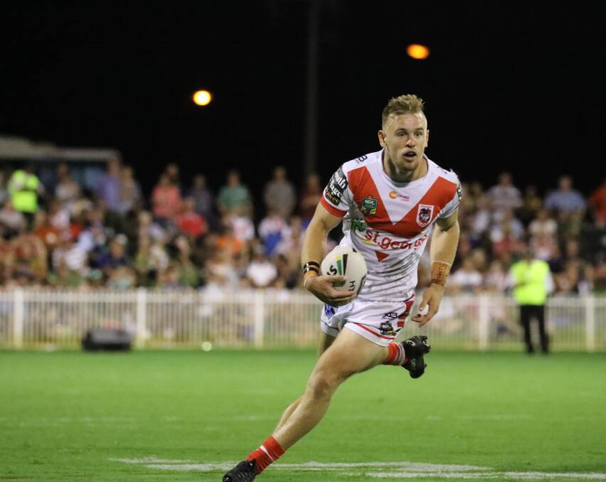 STRUCTURE IS KEY: Dragons fullback Matt Dufty said his side needs to stick to its structure on Sunday. Photo: Simone Kurtz