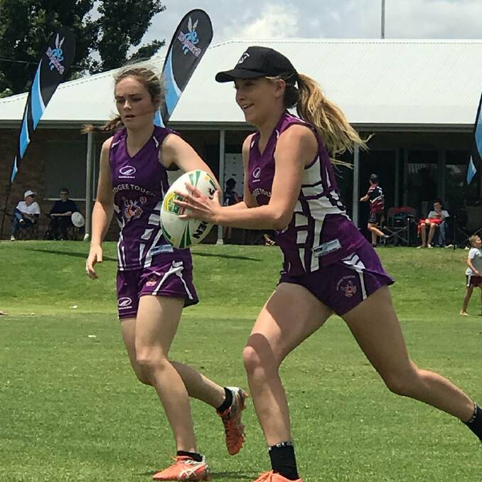 PLAY MAKER: Mudgee's Molly Forrest had a run during the Don Green Western Junior Championships at Dubbo last weekend. Photo: Rachael Forrest