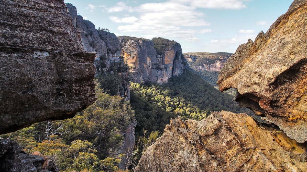 A man has died while canyoning in the Wollemi National Park in the Greater Blue Mountains. Photo: FILE. 