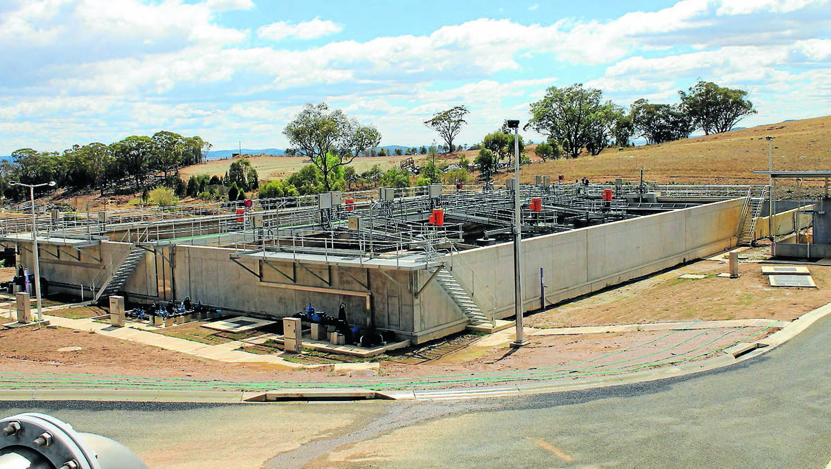 The new Mudgee Sewer Treatment Plant uses modern technology and was built with the town’s future growth in mind.
