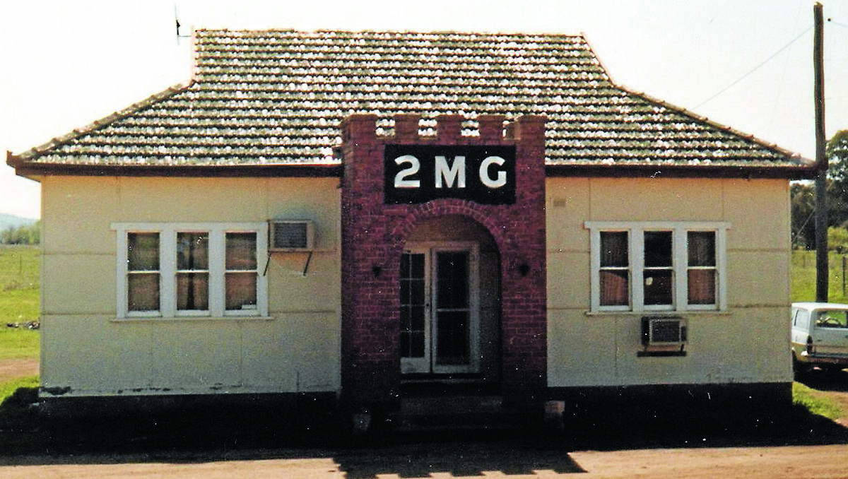 THE OLD DAYS: The old 2MG building pictured in 1987 towards the end of its working life. The radio station celebrated its 75th birthday on Saturday.